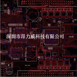 LED control system pcb design